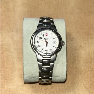Swiss Women's Silver Watch